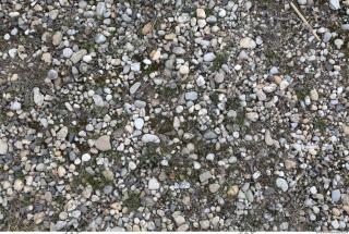Photo Texture of Ground Gravel 0021